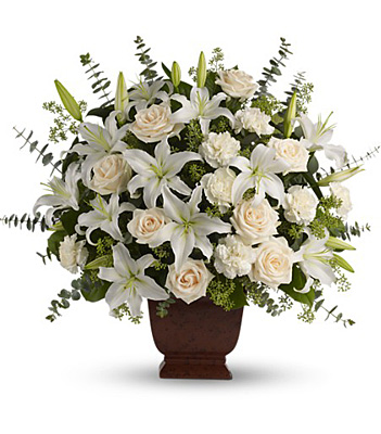 Teleflora's Loving Lilies and Roses Bouquet from Mockingbird Florist in Dallas, TX